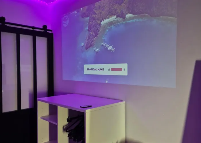 Le Nid Douillet Calme Proche Du Centre Parking Video Projecteur Apartamento Brest