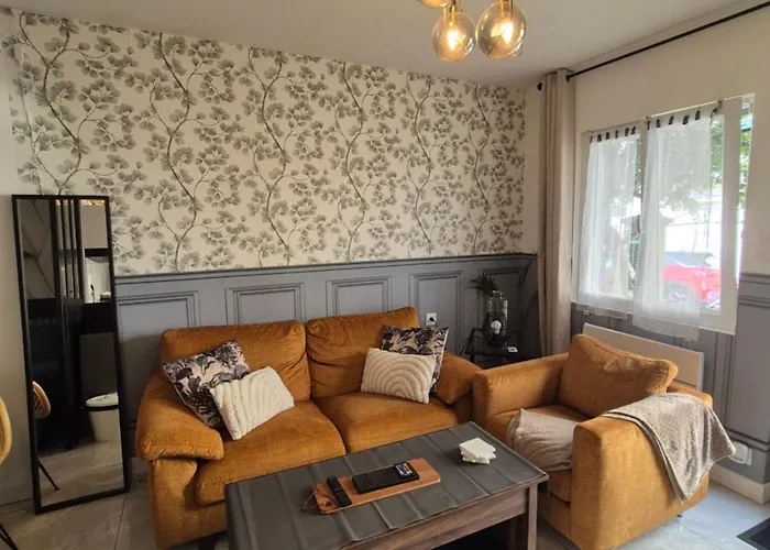 Le Nid Douillet Calme Proche Du Centre Parking Video Projecteur 公寓